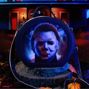NWOT Glamlite x HALLOWEEN II MAKEUP‎ BAG Horror Micheal Myers